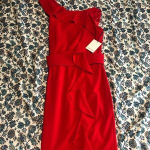 Calvin Klein Red Date Night Dress